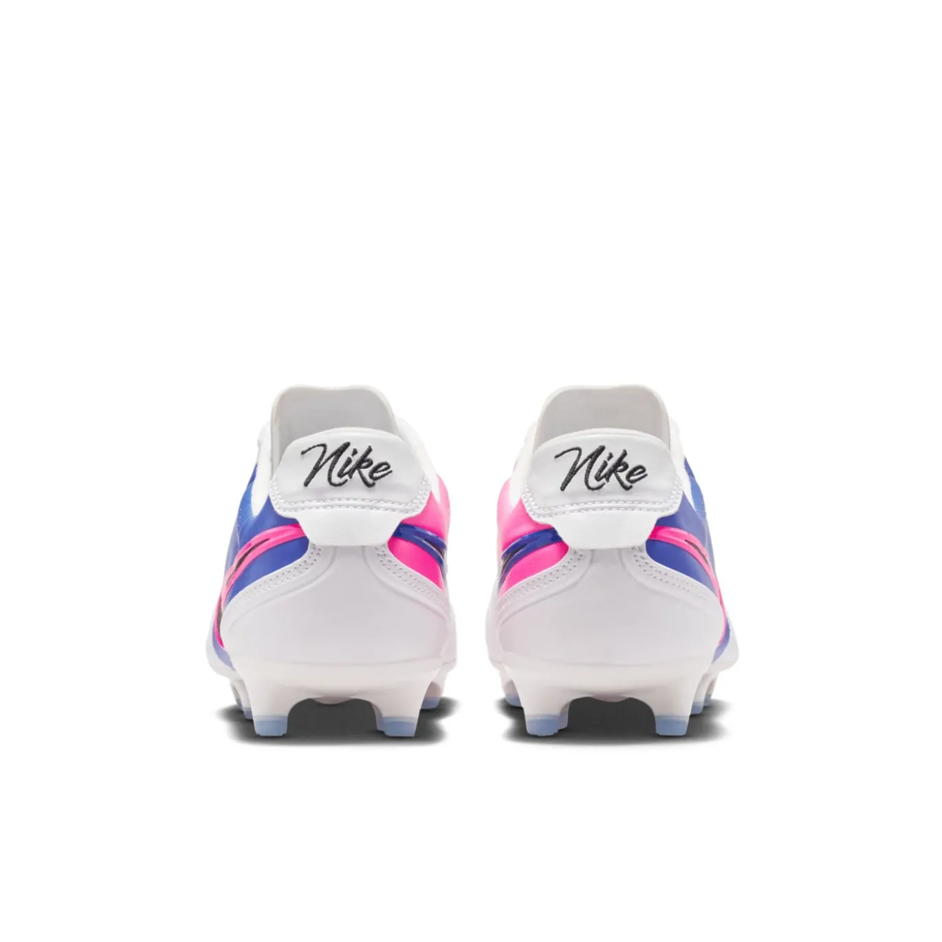 Nike Tiempo Ligera Pro Gras Voetbalschoenen (FG) Wit Blauw Felroze