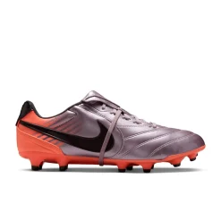 Nike Tiempo Ligera Pro Gras Voetbalschoenen (FG) Lichtpaars Oranje Zwart