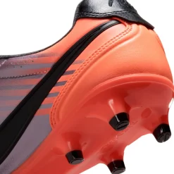 Nike Tiempo Ligera Pro Gras Voetbalschoenen (FG) Lichtpaars Oranje Zwart