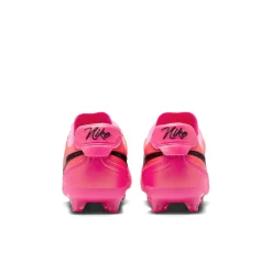 Nike Tiempo Ligera Pro Kunstgras Voetbalschoenen (AG) Felroze Zwart