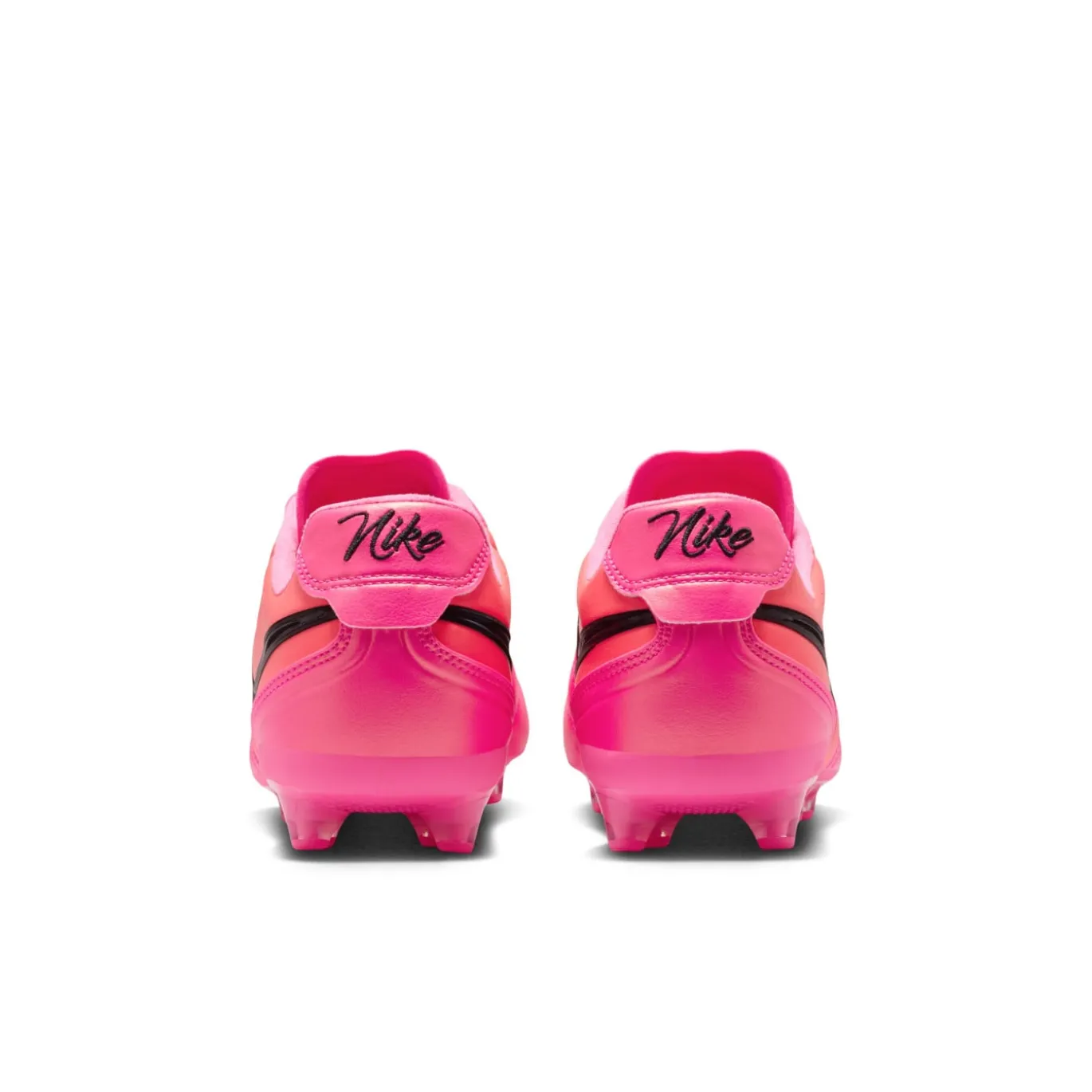 Nike Tiempo Ligera Pro Kunstgras Voetbalschoenen (AG) Felroze Zwart