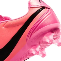 Nike Tiempo Ligera Pro Kunstgras Voetbalschoenen (AG) Felroze Zwart