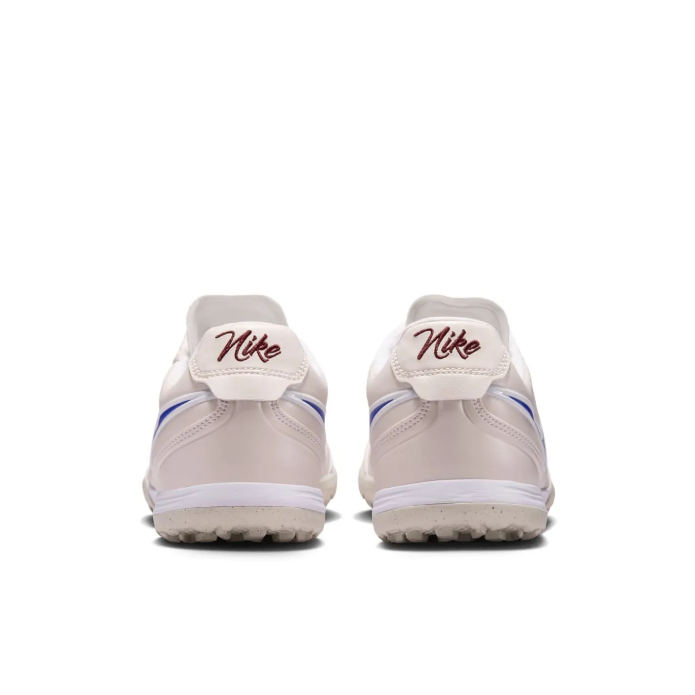 Nike Tiempo Ligera Pro Turf Voetbalschoenen (TF) Krijtwit Blauw Wit