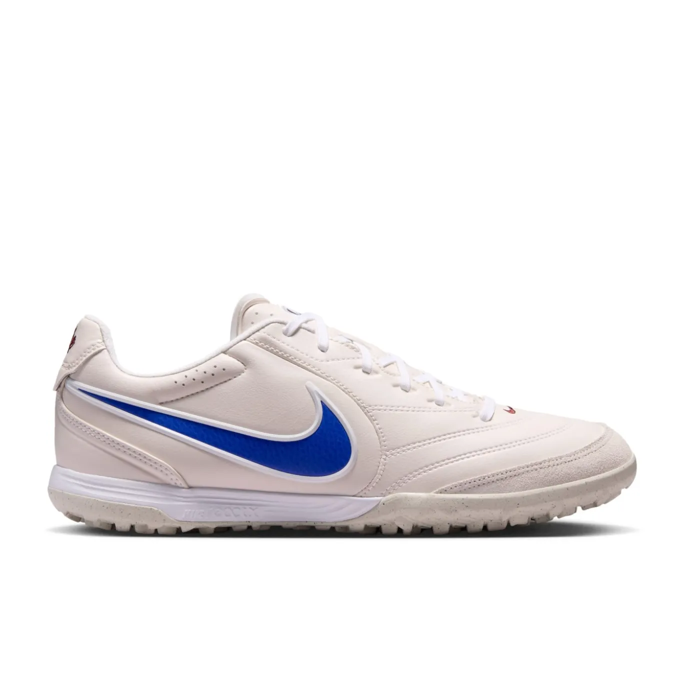 Nike Tiempo Ligera Pro Turf Voetbalschoenen (TF) Krijtwit Blauw Wit