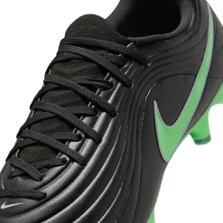 Nike Tiempo Maestro Academy Gras / Kunstgras Voetbalschoenen (MG) Zwart Felgroen Zilvergrijs