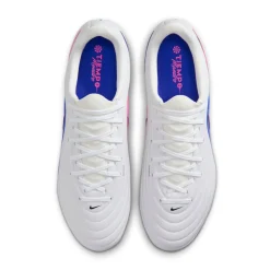 Nike Tiempo Maestro Academy Gras / Kunstgras Voetbalschoenen (MG) Wit Blauw Felroze