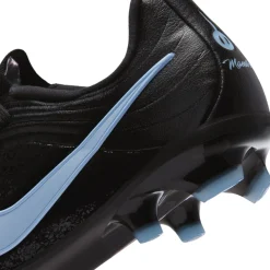 Nike Tiempo Maestro Academy Gras / Kunstgras Voetbalschoenen (MG) Kids Zwart Lichtblauw