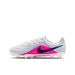 Nike Tiempo Maestro Academy Gras / Kunstgras Voetbalschoenen (MG) Kids Wit Blauw Felroze