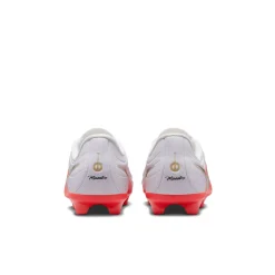 Nike Tiempo Maestro Academy Gras / Kunstgras Voetbalschoenen (MG) Kids Wit Felrood Goud