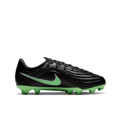 Nike Tiempo Maestro Academy Gras / Kunstgras Voetbalschoenen (MG) Kids Zwart Felgroen Zilvergrijs