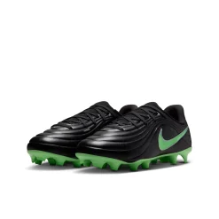 Nike Tiempo Maestro Academy Gras / Kunstgras Voetbalschoenen (MG) Kids Zwart Felgroen Zilvergrijs
