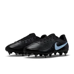 Nike Tiempo Maestro Academy IJzeren-Nop Voetbalschoenen (SG) Anti-Clog Zwart Lichtblauw