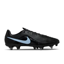 Nike Tiempo Maestro Academy IJzeren-Nop Voetbalschoenen (SG) Anti-Clog Zwart Lichtblauw