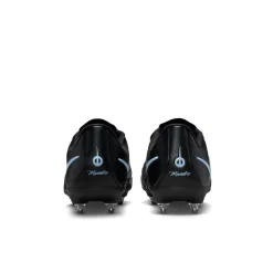 Nike Tiempo Maestro Academy IJzeren-Nop Voetbalschoenen (SG) Anti-Clog Zwart Lichtblauw