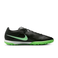 Nike Tiempo Maestro Academy Turf Voetbalschoenen (TF) Zwart Felgroen Zilvergrijs