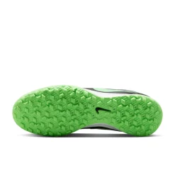 Nike Tiempo Maestro Academy Turf Voetbalschoenen (TF) Zwart Felgroen Zilvergrijs