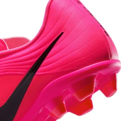 Nike Tiempo Maestro Club Gras / Kunstgras Voetbalschoenen (MG) Felroze Zwart