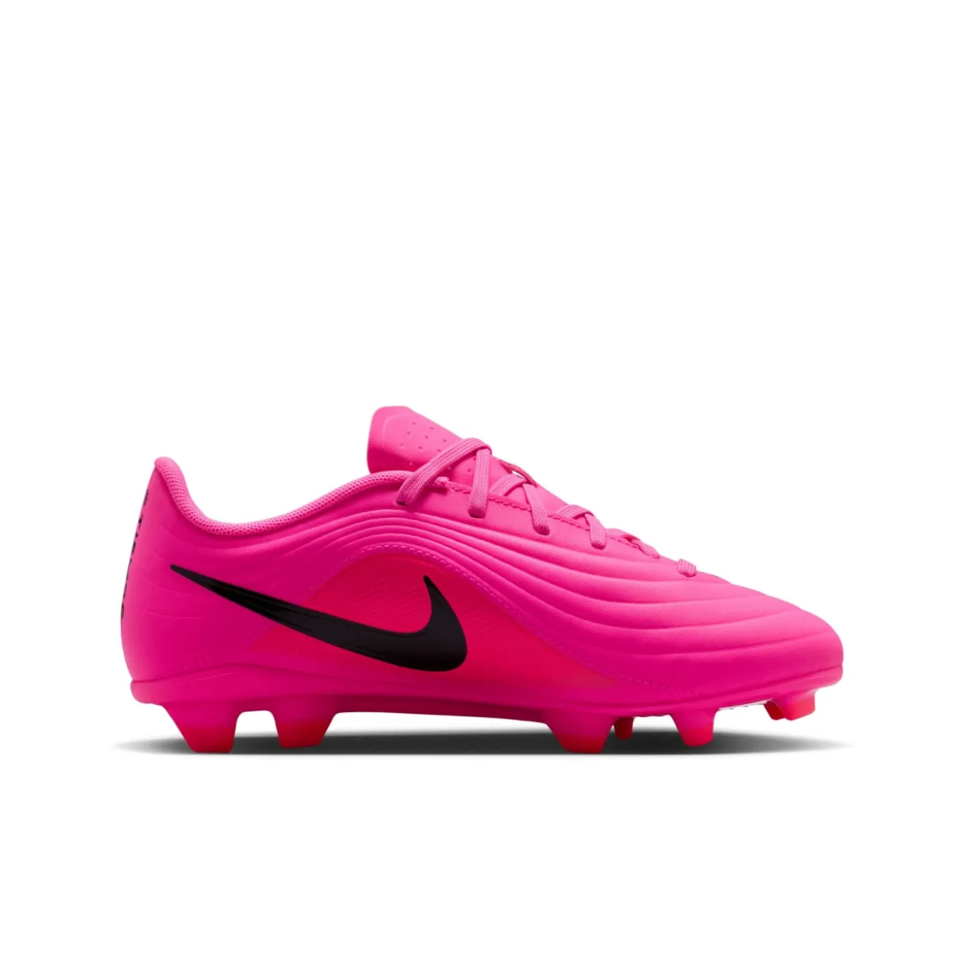 Nike Tiempo Maestro Club Gras / Kunstgras Voetbalschoenen (MG) Kids Felroze Zwart
