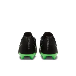 Nike Tiempo Maestro Club Gras / Kunstgras Voetbalschoenen (MG) Kids Zwart Felgroen Zilvergrijs