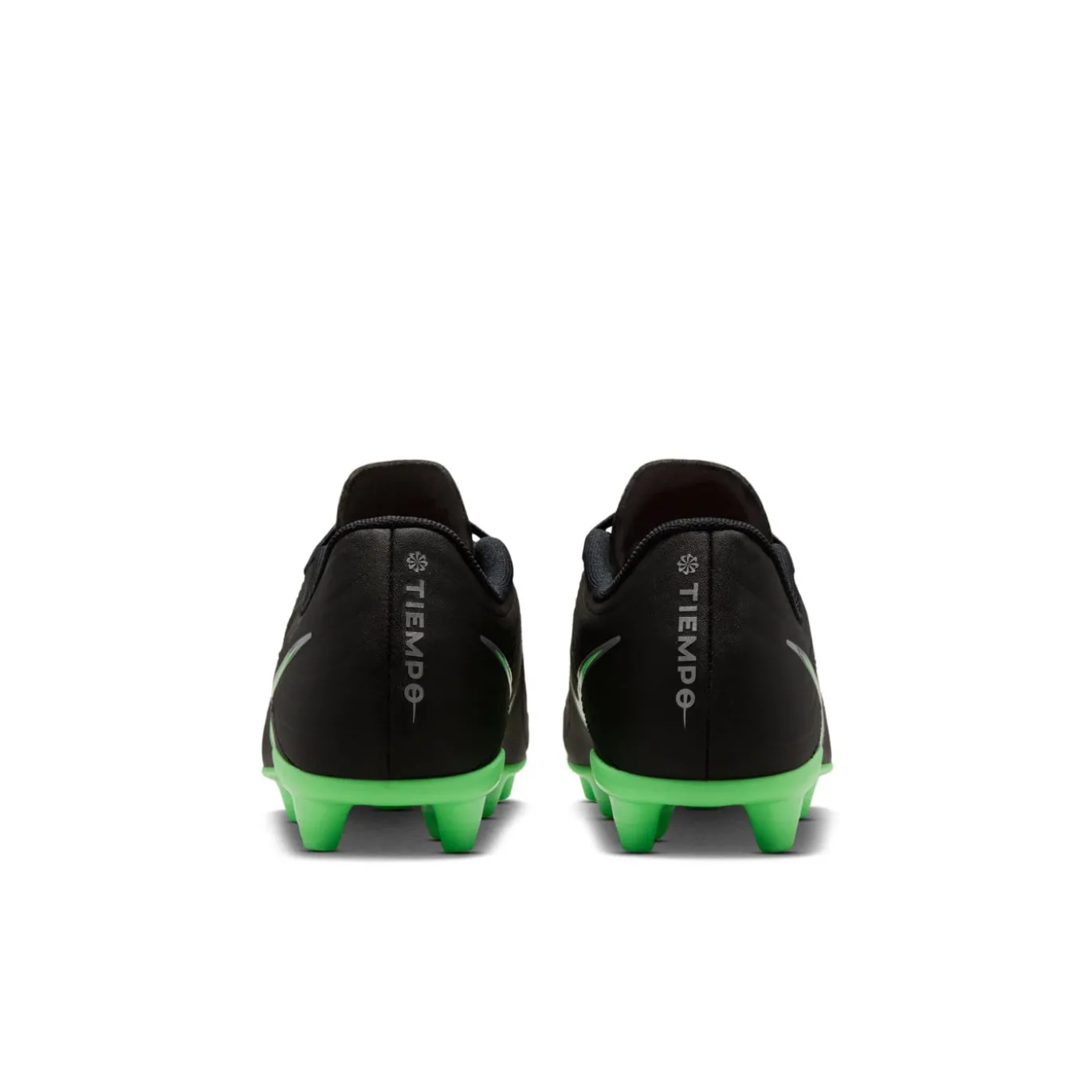 Nike Tiempo Maestro Club Gras / Kunstgras Voetbalschoenen (MG) Kids Zwart Felgroen Zilvergrijs