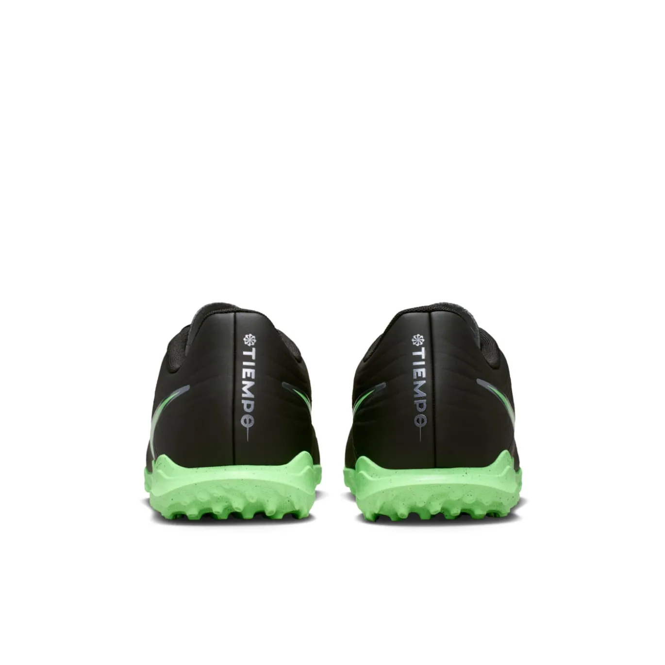 Nike Tiempo Maestro Club Turf Voetbalschoenen (TF) Zwart Felgroen Zilvergrijs