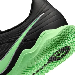 Nike Tiempo Maestro Club Zaalvoetbalschoenen (IN) Zwart Felgroen Zilvergrijs