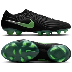 Nike Tiempo Maestro Elite Gras Voetbalschoenen (FG) Zwart Felgroen Zilvergrijs