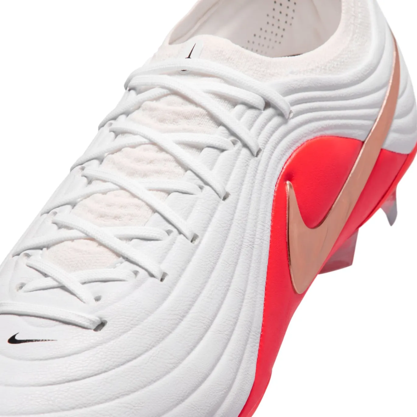 Nike Tiempo Maestro Elite Gras Voetbalschoenen (FG) Wit Felrood Goud