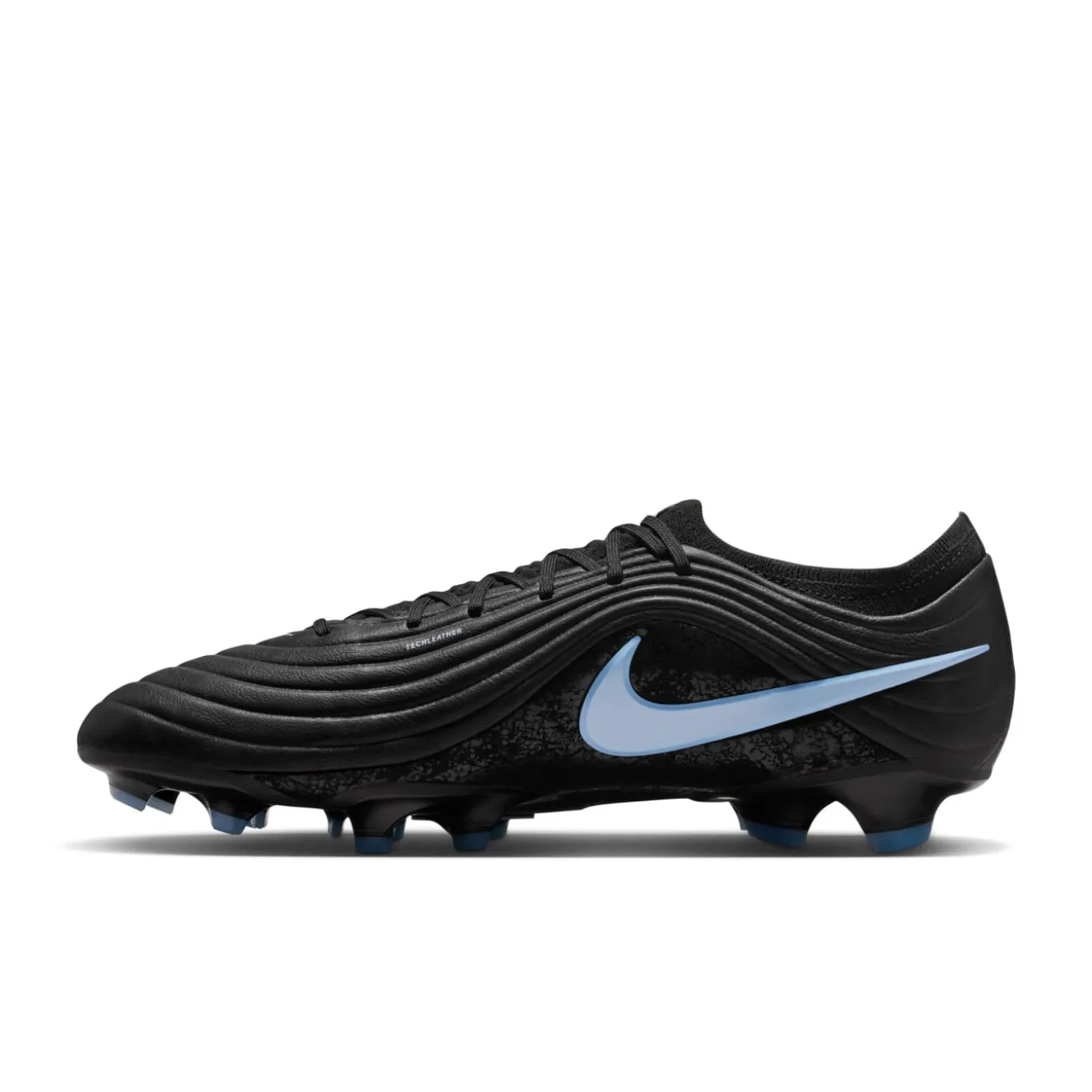 Nike Tiempo Maestro Elite Gras Voetbalschoenen (FG) Zwart Lichtblauw