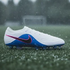 Nike Tiempo Maestro Elite IJzeren-Nop Voetbalschoenen (SG) Wit Blauw Felroze