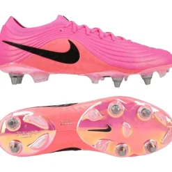 Nike Tiempo Maestro Elite IJzeren-Nop Voetbalschoenen (SG) Felroze Zwart