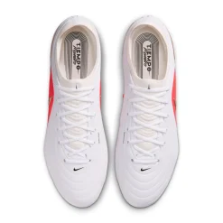 Nike Tiempo Maestro Elite IJzeren-Nop Voetbalschoenen (SG) Wit Felrood Goud