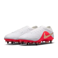 Nike Tiempo Maestro Elite IJzeren-Nop Voetbalschoenen (SG) Wit Felrood Goud