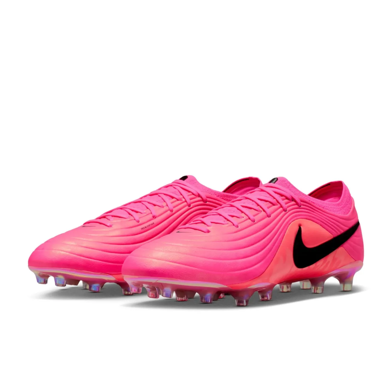 Nike Tiempo Maestro Elite Kunstgras Voetbalschoenen (AG) Felroze Zwart