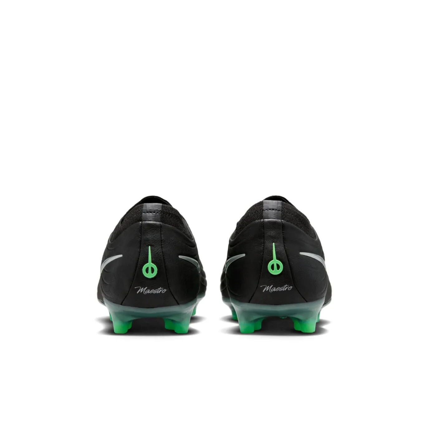 Nike Tiempo Maestro Elite Kunstgras Voetbalschoenen (AG) Zwart Felgroen Zilvergrijs