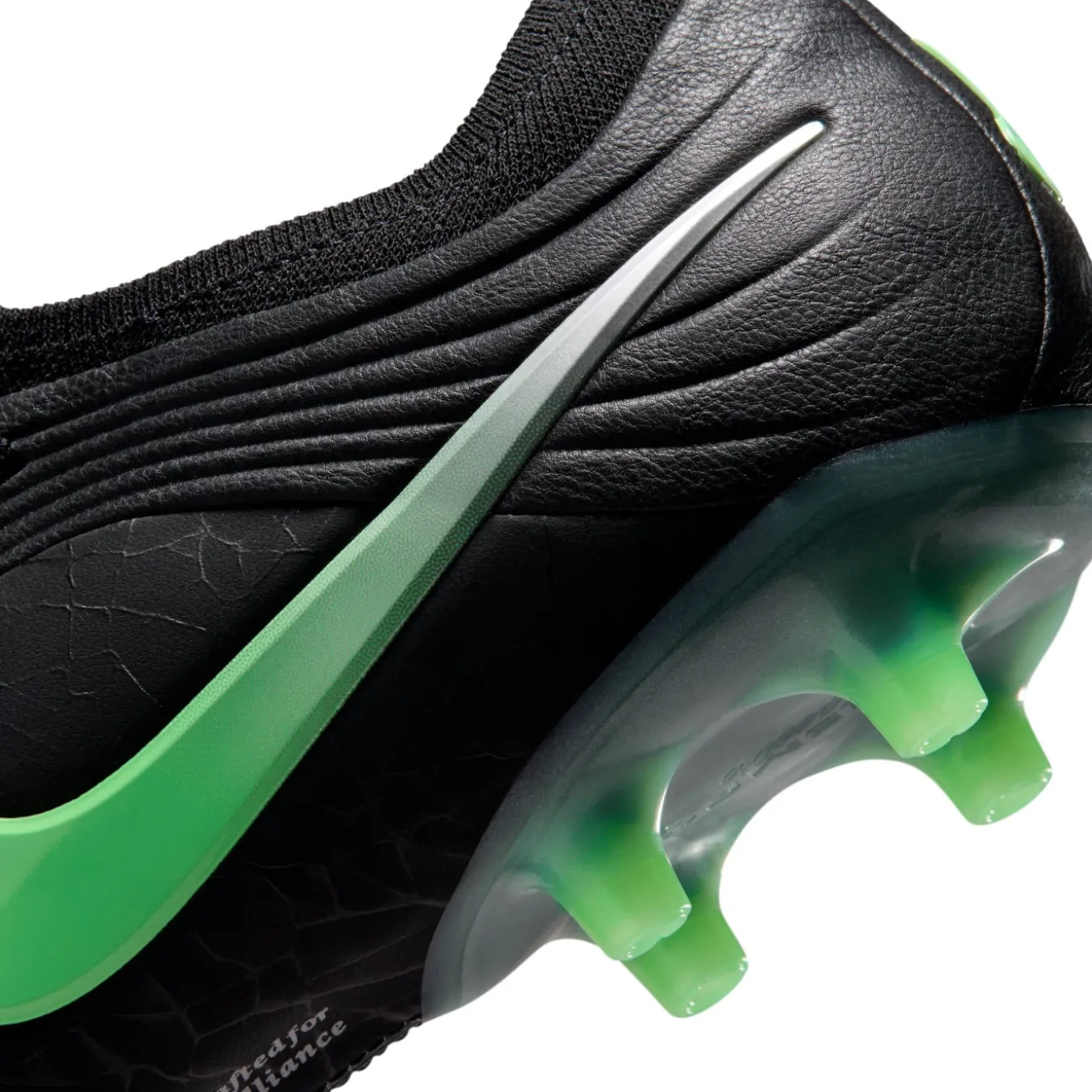 Nike Tiempo Maestro Elite Kunstgras Voetbalschoenen (AG) Zwart Felgroen Zilvergrijs
