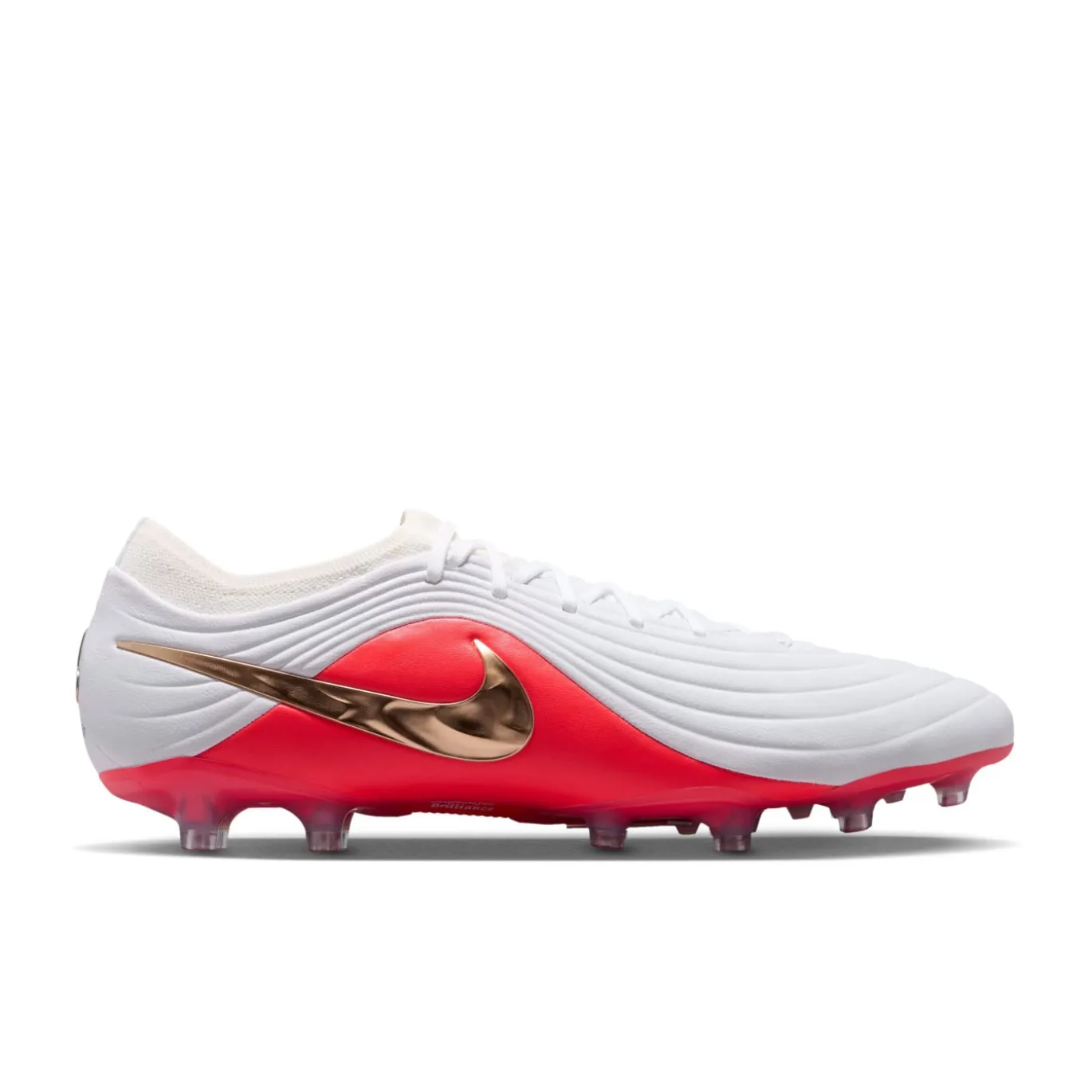 Nike Tiempo Maestro Elite Kunstgras Voetbalschoenen (AG) Wit Felrood Goud