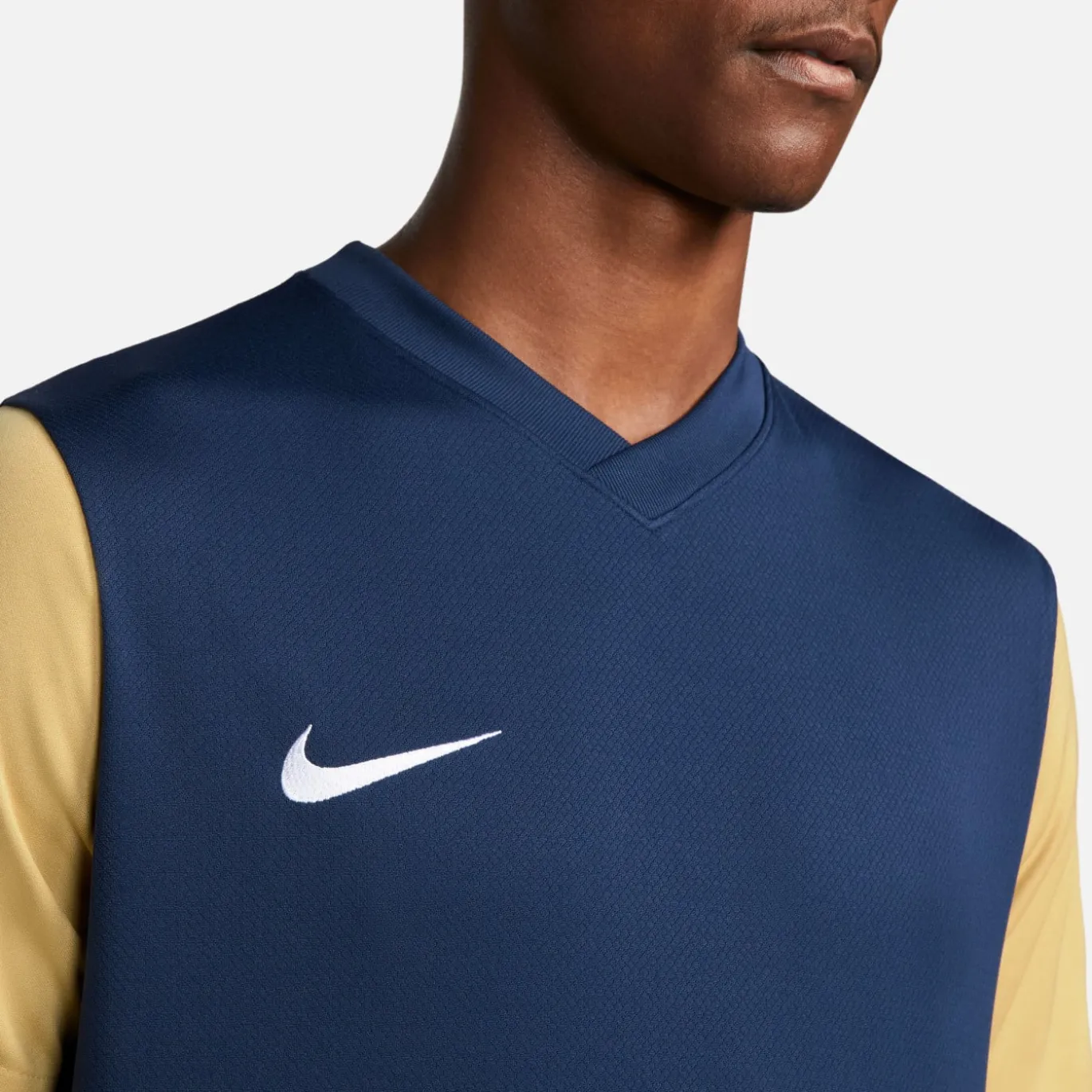 Nike Tiempo Premier II Voetbalshirt Donkerblauw Goud