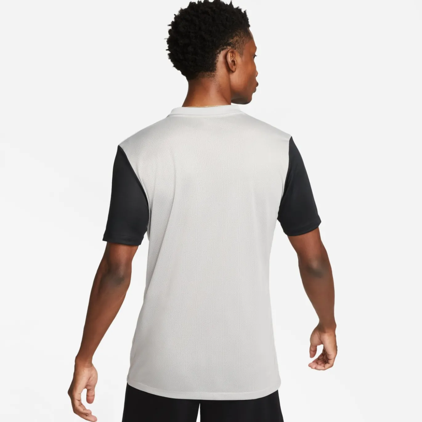Nike Tiempo Premier II Voetbalshirt Grijs Zwart