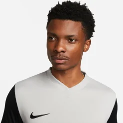 Nike Tiempo Premier II Voetbalshirt Grijs Zwart