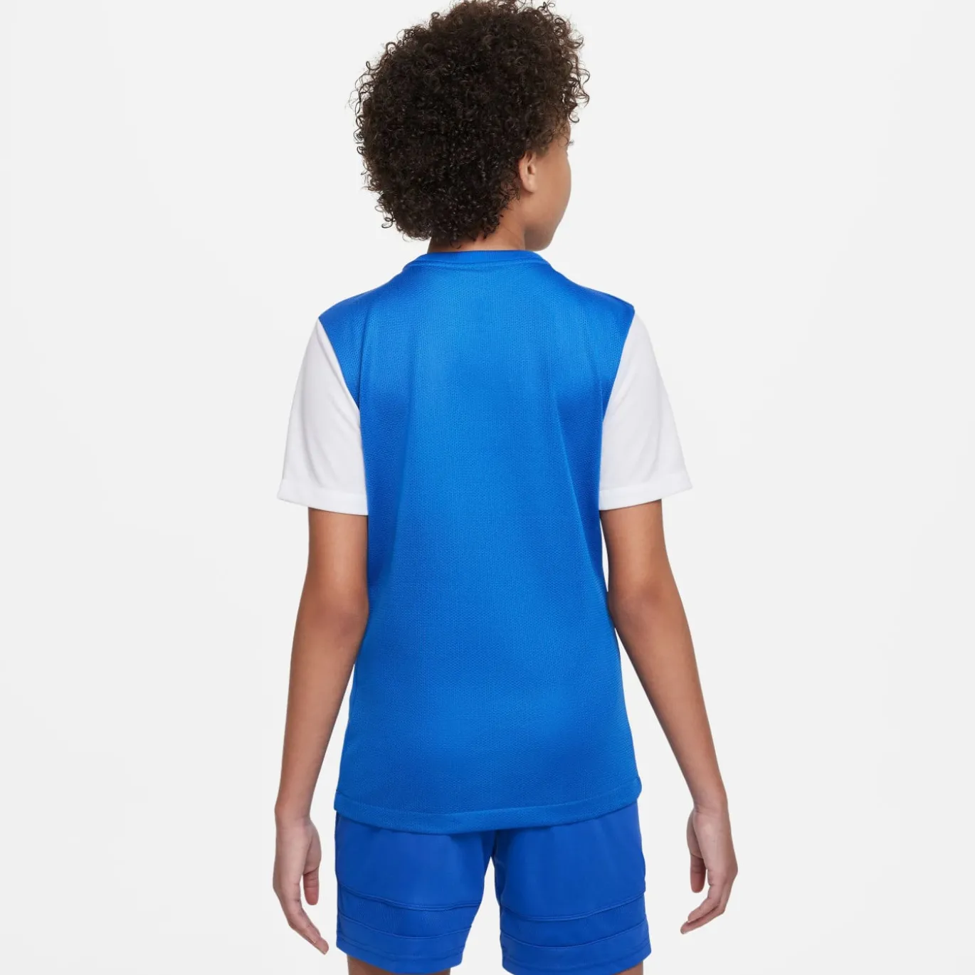 Nike Tiempo Premier II Voetbalshirt Kids Blauw Wit