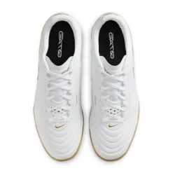 Nike Tiempo Reactgato Zaalvoetbalschoenen (IN) Wit Goud