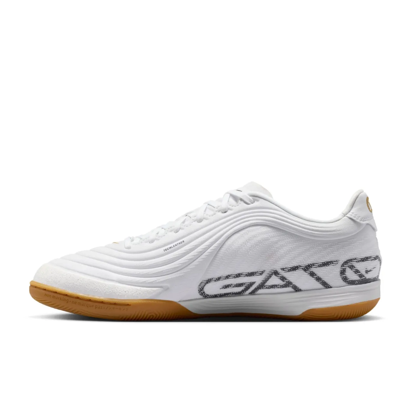 Nike Tiempo Reactgato Zaalvoetbalschoenen (IN) Wit Goud