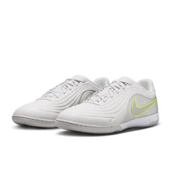 Nike Tiempo Reactgato Zaalvoetbalschoenen (IN) Lichtgrijs Limoen
