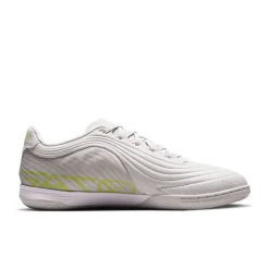 Nike Tiempo Reactgato Zaalvoetbalschoenen (IN) Lichtgrijs Limoen