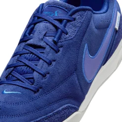 Nike Tiempo Streetgato Premium Straatvoetbalschoenen Blauw Paarsblauw Lichtblauw