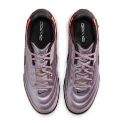 Nike Tiempo Streetgato Premium Straatvoetbalschoenen Lichtpaars Zwart Oranje
