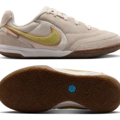 Nike Tiempo Streetgato Premium Straatvoetbalschoenen Kids Beige Lemon Moon Particle