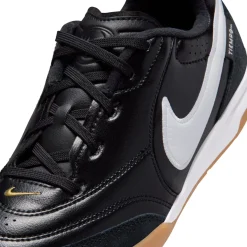 Nike Tiempo Streetgato Straatvoetbalschoenen Kids Zwart Wit
