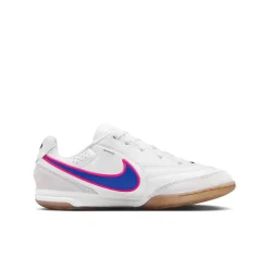 Nike Tiempo Streetgato Straatvoetbalschoenen Kids Wit Blauw Felroze
